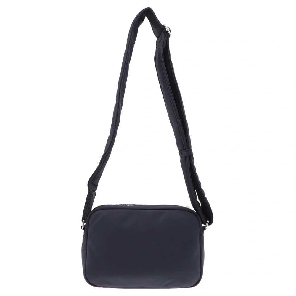Burberry Warner Camera Crossbody Bag Navy Blue Nylon New